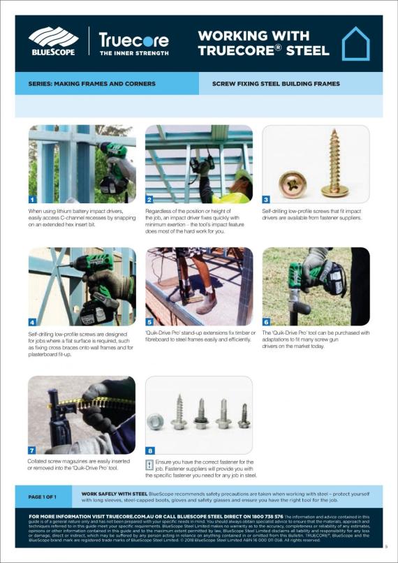 Download Brochures & Technical Guides | TRUECORE® Steel